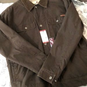 Woolrich Canvas Sherpa Jacket